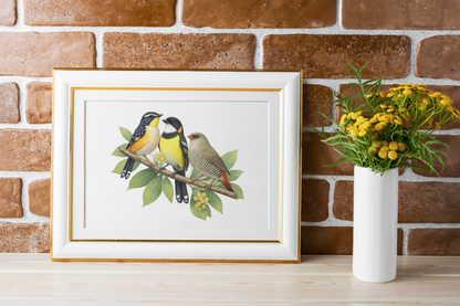 Australian Songbirds Wooden Puzzle Puzzle Art Australia