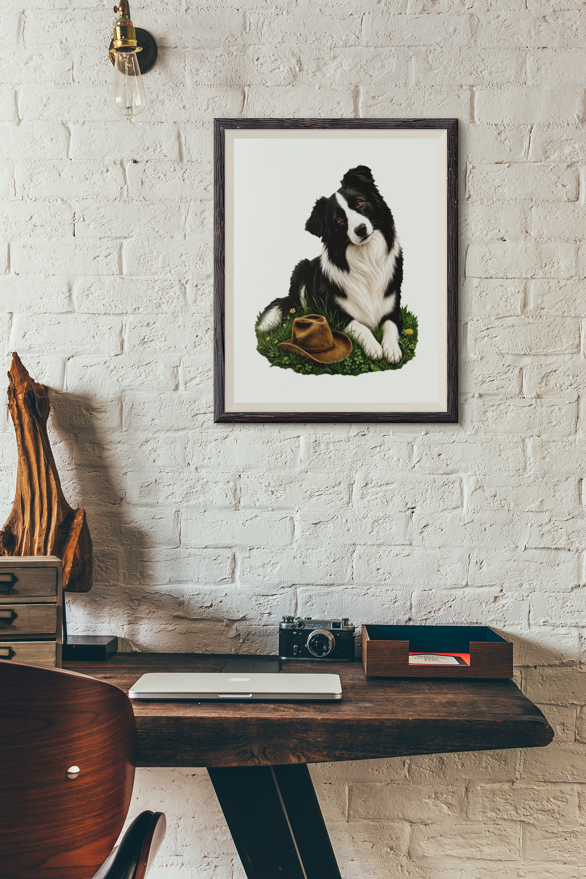 Border Collie Companion Puzzle Art Australia