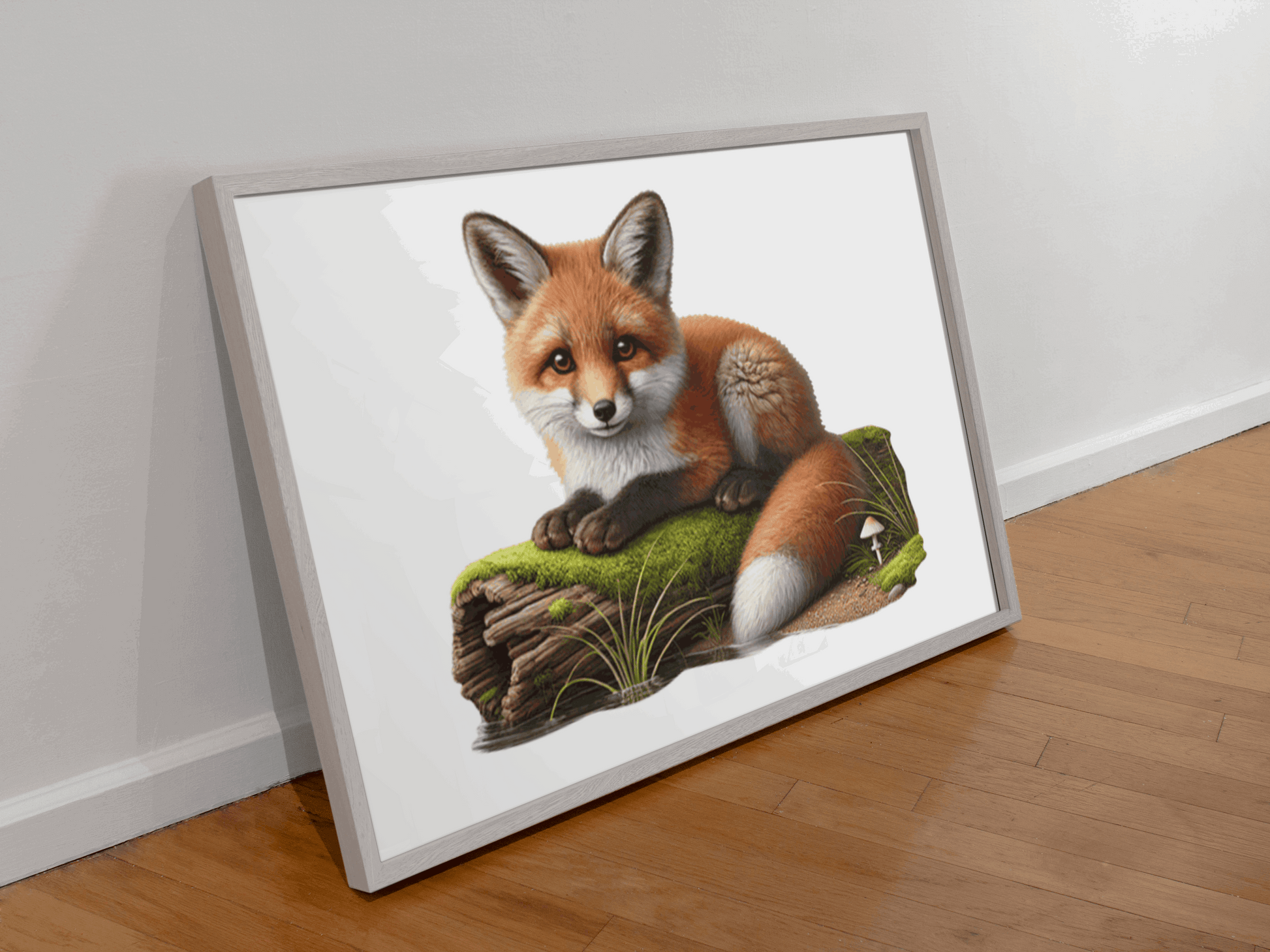Mosswood Fox Wooden Puzzle Puzzle Art Australia