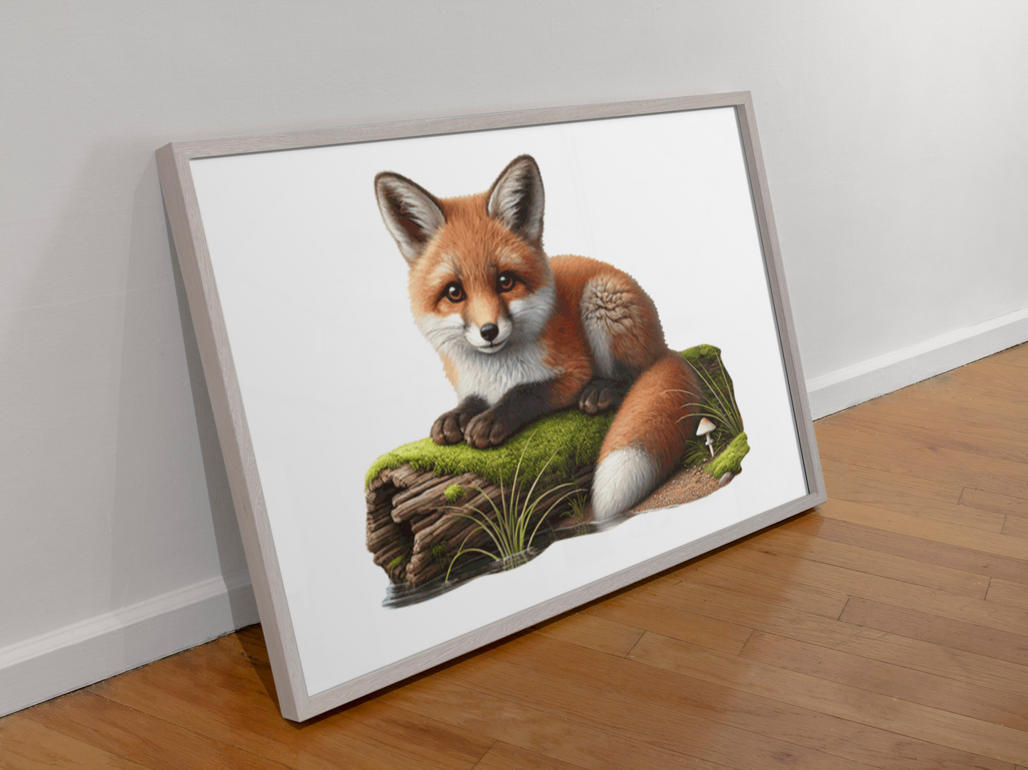 Mosswood Fox Wooden Puzzle Puzzle Art Australia