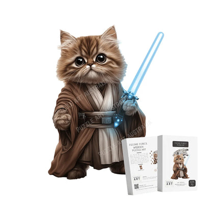 Galactic Whiskers Wooden Puzzle Puzzle Art Australia