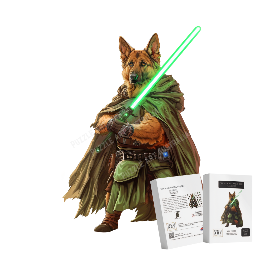 Galactic Shepherd Wooden Puzzle Puzzle Art Australia