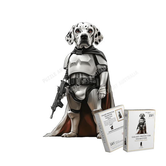 Galaxy Protector Dalmatian ~ Decorative Wooden Puzzle Puzzle Art Australia