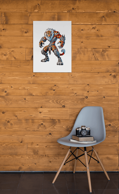 The Shadowfang Tiger-Inspired Puzzle – Wests Gladiator Character for Footy Fans Puzzle Art Australia