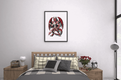 Dragons-Inspired Puzzle – St George Gladiator Warrior Artwork Puzzle Art Australia