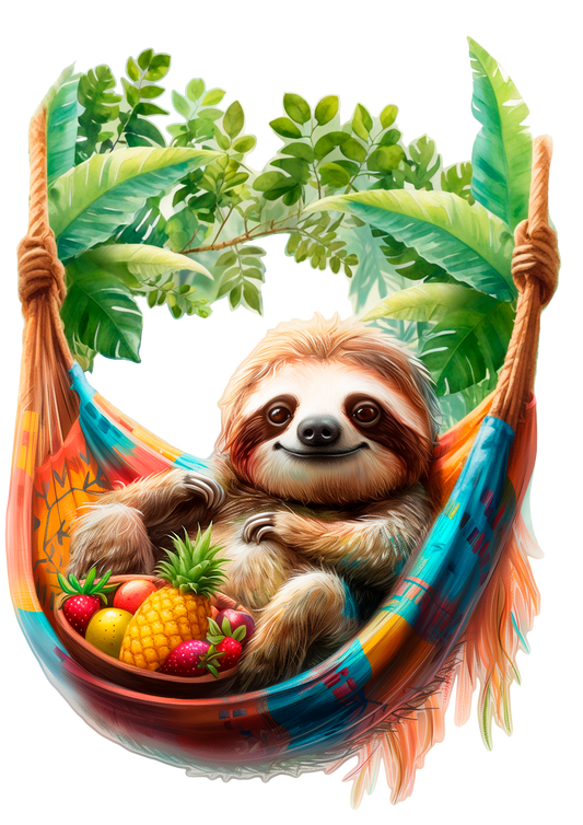 Slothing Around Puzzle Art Australia