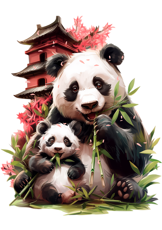 PANDA LOVE Puzzle Art Australia