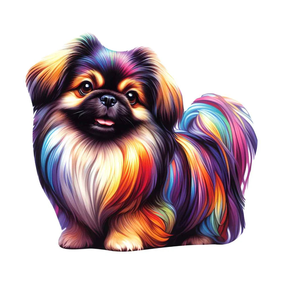 Pekingese Wooden Puzzle