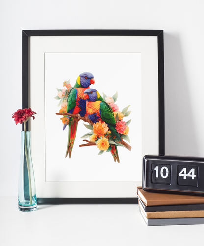 Lorikeet Pair