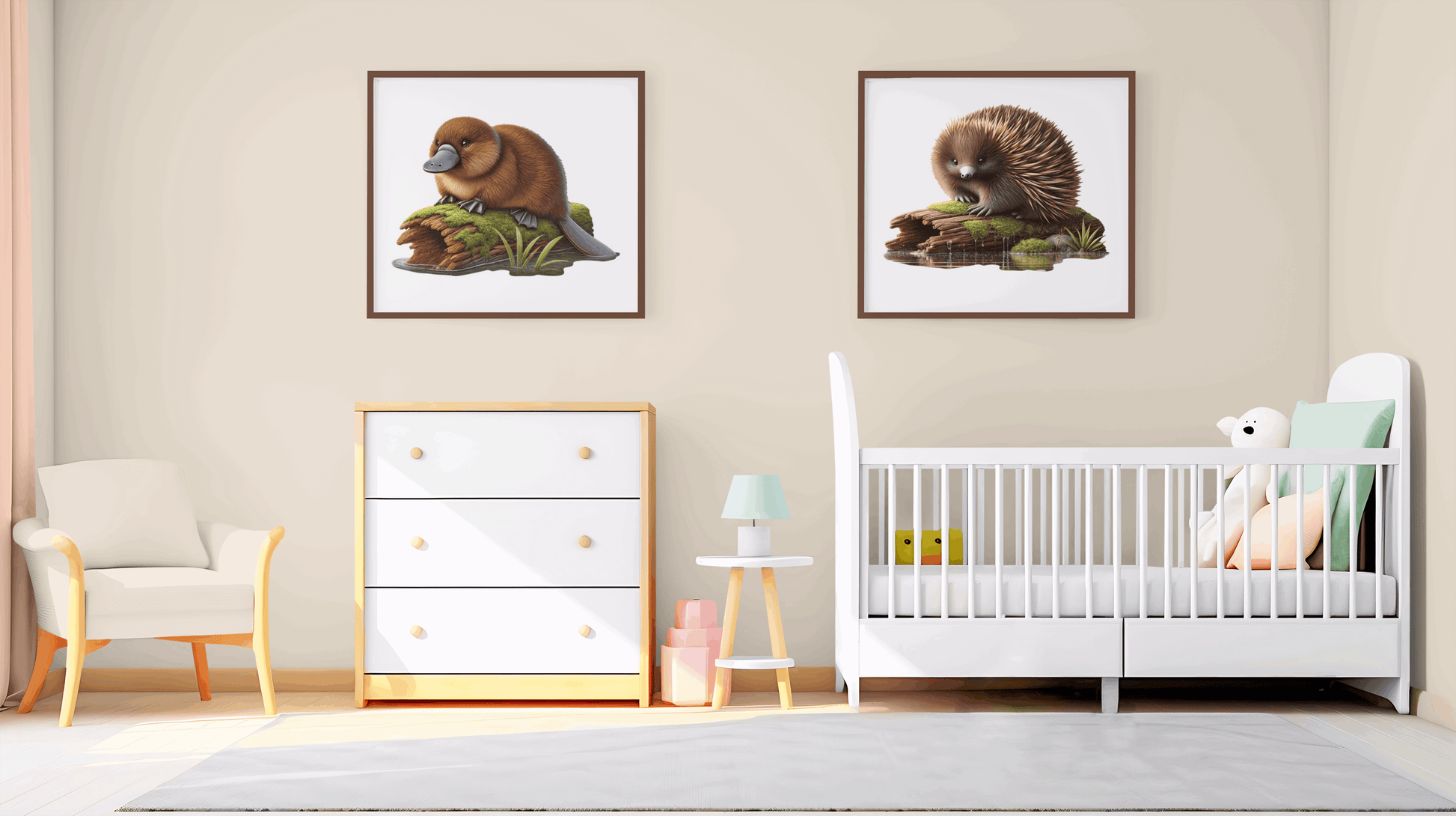 Platypus Dreaming Wooden Puzzle Puzzle Art Australia
