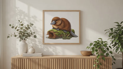 Platypus Dreaming ~ Decorative Wooden Puzzle