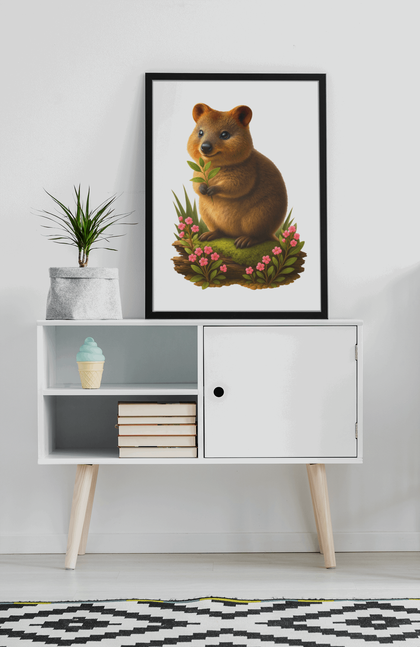 Quokka Happiness Wooden Puzzle Puzzle Art Australia