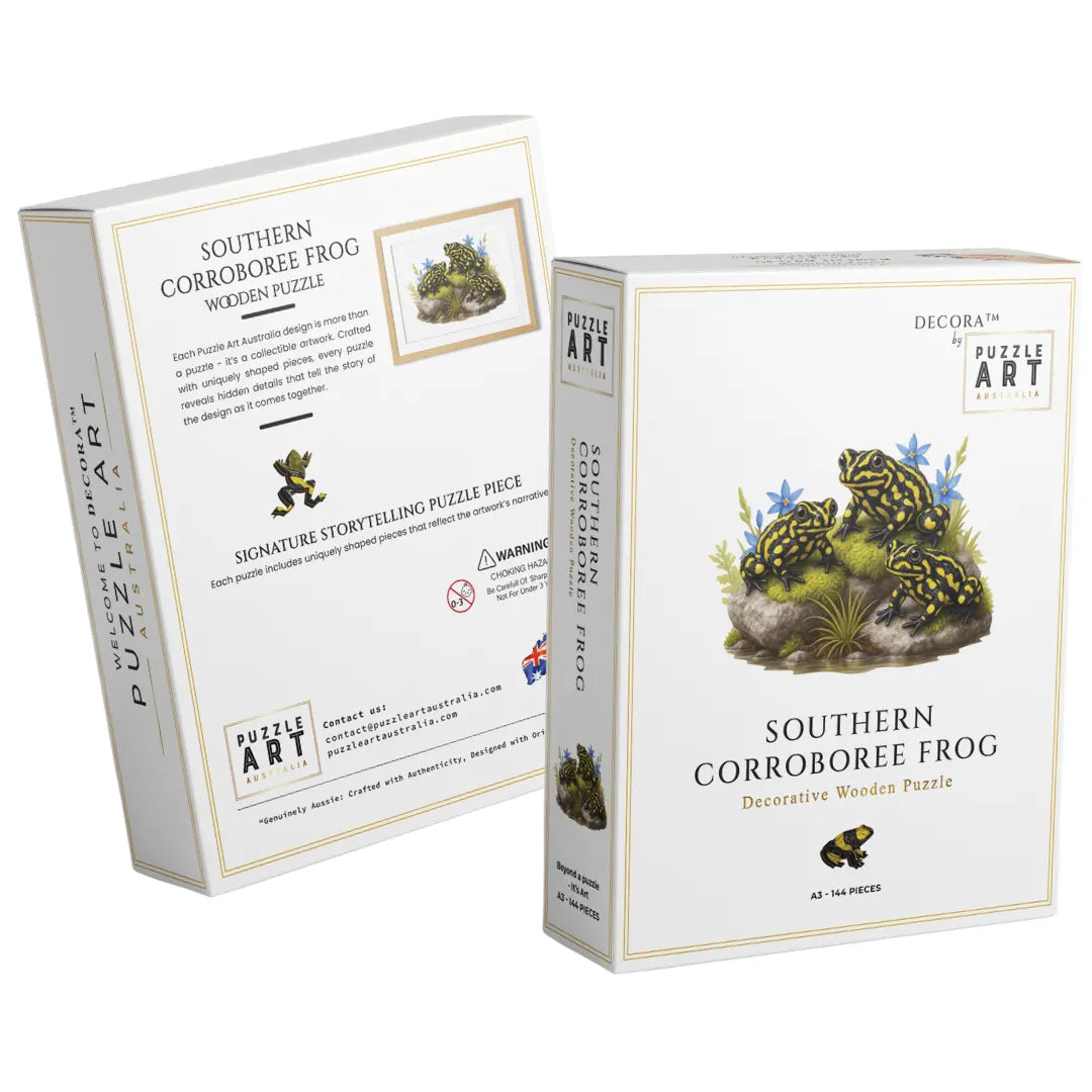 Southern Corroboree Frog Puzzle Art Australia