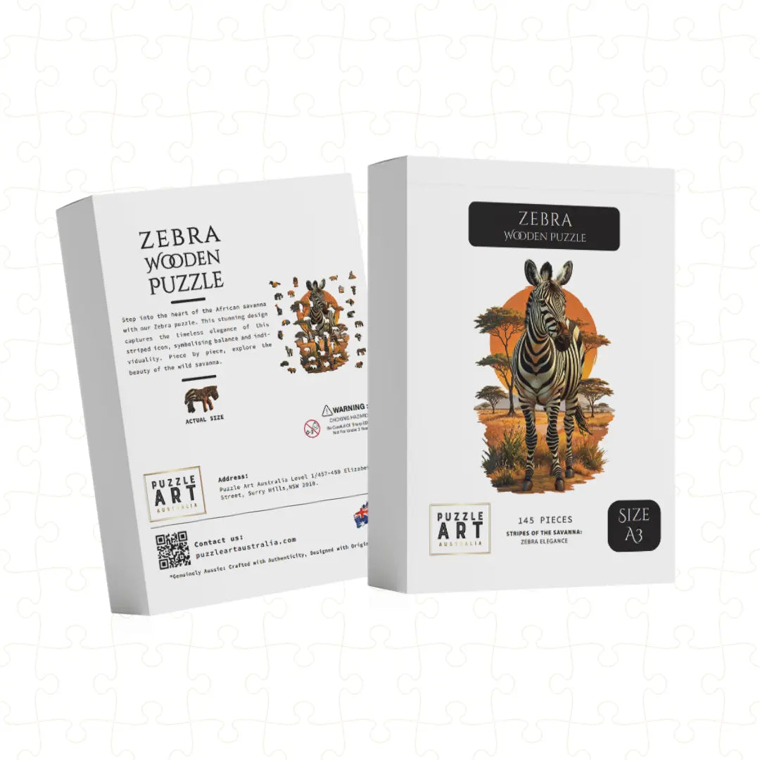 Zebra Puzzle Art Australia